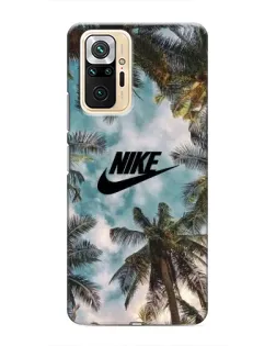 Чехол для Xiaomi Redmi Note 10 Pro с картинкой «Тропический принт Nike» Чехол для Xiaomi Redmi Note 10 Pro с картинкой «Тропический принт Nike»