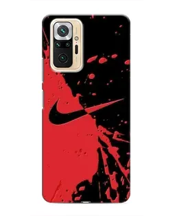 Чехол для Xiaomi Redmi Note 10 Pro с картинкой «Красные брызги Nike» Чехол для Xiaomi Redmi Note 10 Pro с картинкой «Красные брызги Nike»