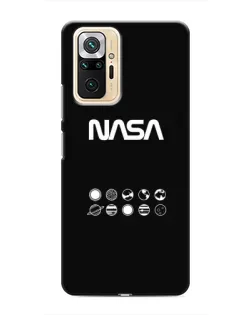 Чохол для Xiaomi Redmi Note 10 Pro з картинкою «NASA — технічний принт» Чохол для Xiaomi Redmi Note 10 Pro з картинкою «NASA — технічний принт»