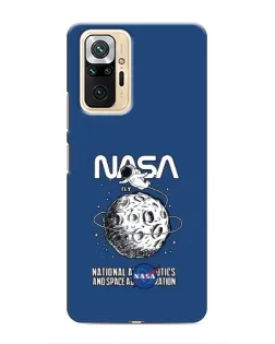 Чохол для Xiaomi Redmi Note 10 Pro з картинкою «NASA — місячна місія» Чохол для Xiaomi Redmi Note 10 Pro з картинкою «NASA — місячна місія»