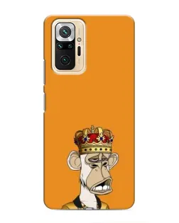 Чохол для Xiaomi Redmi Note 10 Pro з картинкою «Золота мавпа Bored Ape» Чохол для Xiaomi Redmi Note 10 Pro з картинкою «Золота мавпа Bored Ape»