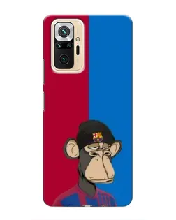 Чохол для Xiaomi Redmi Note 10 Pro з картинкою «Bored Ape — фанат Барси» Чохол для Xiaomi Redmi Note 10 Pro з картинкою «Bored Ape — фанат Барси»