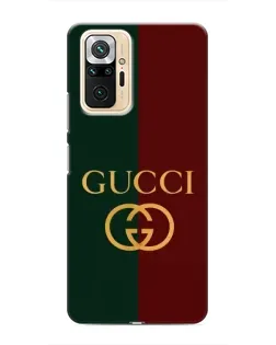 Чохол для Xiaomi Redmi Note 10 Pro з картинкою «Gucci — темно-зелений градієнт» Чохол для Xiaomi Redmi Note 10 Pro з картинкою «Gucci — темно-зелений градієнт»