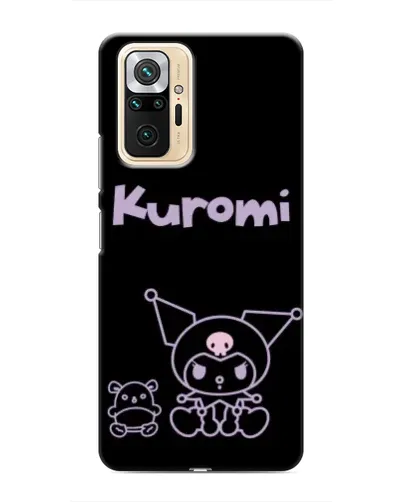 Чехол для Xiaomi Redmi Note 10 Pro с картинкой «Kuromi — черный минимализм» Чехол для Xiaomi Redmi Note 10 Pro с картинкой «Kuromi — черный минимализм»
