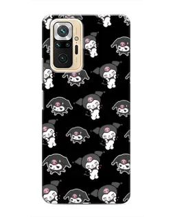 Чехол для Xiaomi Redmi Note 10 Pro с картинкой «Черный паттерн Kuromi» Чехол для Xiaomi Redmi Note 10 Pro с картинкой «Черный паттерн Kuromi»