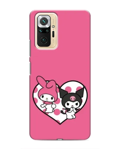 Чехол для Xiaomi Redmi Note 10 Pro с картинкой «Kuromi и My Melody» Чехол для Xiaomi Redmi Note 10 Pro с картинкой «Kuromi и My Melody»