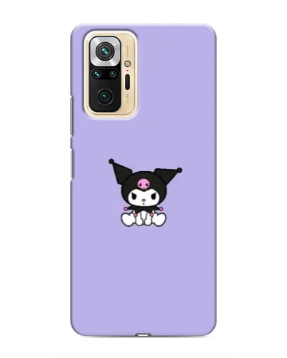 Чехол для Xiaomi Redmi Note 10 Pro с картинкой «Kuromi — фиолетовый минимализм» Чехол для Xiaomi Redmi Note 10 Pro с картинкой «Kuromi — фиолетовый минимализм»