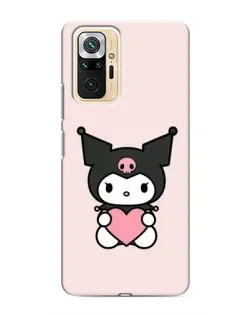 Чехол для Xiaomi Redmi Note 10 Pro с картинкой «Kuromi и сердце» Чехол для Xiaomi Redmi Note 10 Pro с картинкой «Kuromi и сердце»