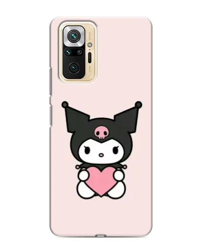 Чехол для Xiaomi Redmi Note 10 Pro с картинкой «Kuromi и сердце» Чехол для Xiaomi Redmi Note 10 Pro с картинкой «Kuromi и сердце»