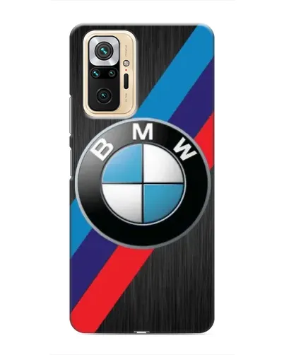 Чехол для Xiaomi Redmi Note 10 Pro с картинкой «BMW M-stripes стиль»