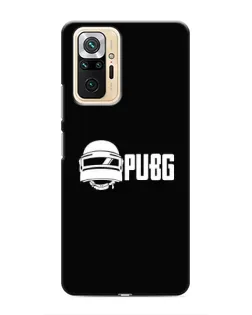 Чохол для Xiaomi Redmi Note 10 Pro з картинкою «PUBG — класичний лого»