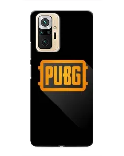 Чохол для Xiaomi Redmi Note 10 Pro з картинкою «PUBG — рамка лого»