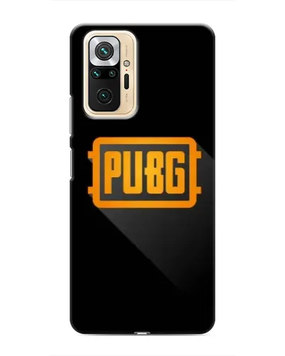 Чохол для Xiaomi Redmi Note 10 Pro з картинкою «PUBG — рамка лого»