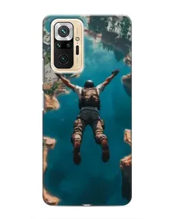 Чохол для Xiaomi Redmi Note 10 Pro з картинкою «PUBG — вільне падіння»