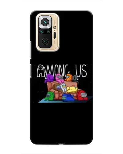 Чехол для Xiaomi Redmi Note 10 Pro с картинкой «Логотип Among Us» Чехол для Xiaomi Redmi Note 10 Pro с картинкой «Логотип Among Us»
