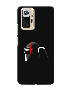 Чохол для Xiaomi Redmi Note 10 Pro з картинкою «Among Us шолом»