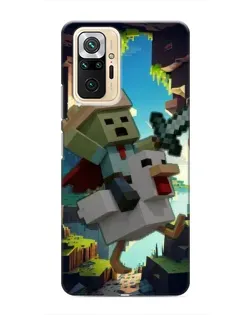 Чохол для Xiaomi Redmi Note 10 Pro з картинкою «Стів та гусь»