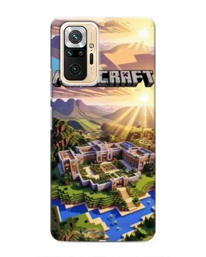 Чехол для Xiaomi Redmi Note 10 Pro с картинкой «Minecraft панорама» Чехол для Xiaomi Redmi Note 10 Pro с картинкой «Minecraft панорама»