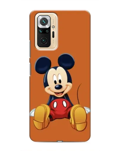 Чехол для Xiaomi Redmi Note 10 Pro с картинкой «Микки отдыхает»