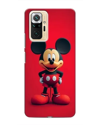 Чехол для Xiaomi Redmi Note 10 Pro с картинкой «Mickey в полный рост»