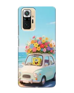 Чехол для Xiaomi Redmi Note 10 Pro с картинкой «Автомобильное путешествие»