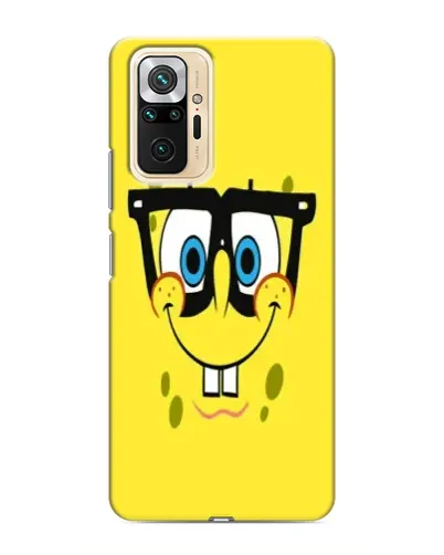 Чехол для Xiaomi Redmi Note 10 Pro с картинкой «Минималистичный Спанч Боб» Чехол для Xiaomi Redmi Note 10 Pro с картинкой «Минималистичный Спанч Боб»