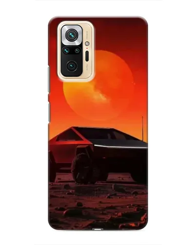Чехол для Xiaomi Redmi Note 10 Pro с картинкой «Cybertruck на Марсе» Чехол для Xiaomi Redmi Note 10 Pro с картинкой «Cybertruck на Марсе»