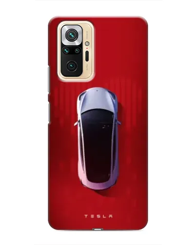 Чехол для Xiaomi Redmi Note 10 Pro с картинкой «Tesla Top View» Чехол для Xiaomi Redmi Note 10 Pro с картинкой «Tesla Top View»