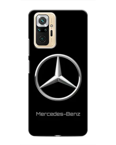 Чехол для Xiaomi Redmi Note 10 Pro с картинкой «Mercedes Silver Logo»