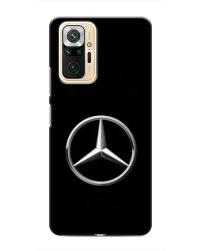 Чехол для Xiaomi Redmi Note 10 Pro с картинкой «Mercedes классический лого»