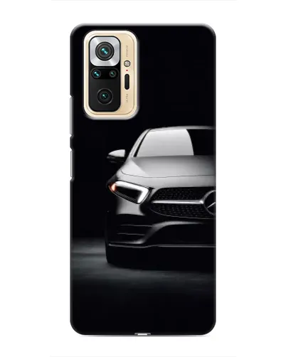 Чехол для Xiaomi Redmi Note 10 Pro с картинкой «Свет фар Mercedes»