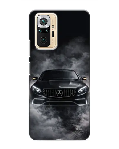 Чехол для Xiaomi Redmi Note 10 Pro с картинкой «Mercedes в дыму»
