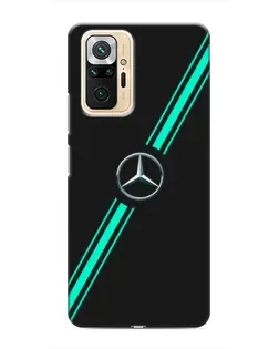 Чехол для Xiaomi Redmi Note 10 Pro с картинкой «Спортивные линии Mercedes» Чехол для Xiaomi Redmi Note 10 Pro с картинкой «Спортивные линии Mercedes»