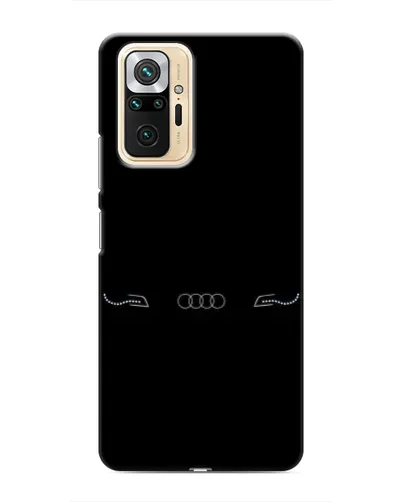 Чехол для Xiaomi Redmi Note 10 Pro с картинкой «Audi — световой подпись»