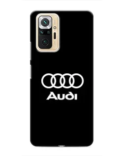 Чехол для Xiaomi Redmi Note 10 Pro с картинкой «Классическое лого Audi»