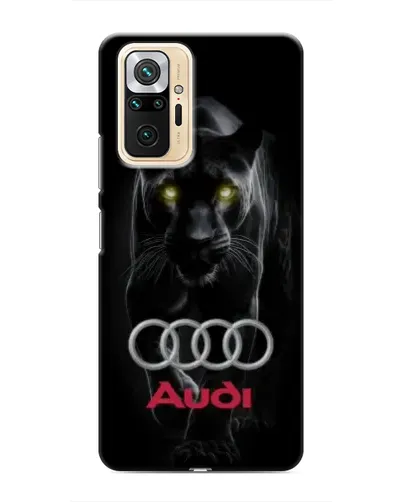 Чехол для Xiaomi Redmi Note 10 Pro с картинкой «Пантера и Audi»