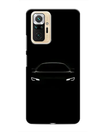 Чехол для Xiaomi Redmi Note 10 Pro с картинкой «Взгляд Audi в темноте»