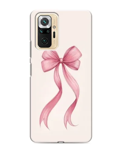 Чехол для Xiaomi Redmi Note 10 Pro с картинкой «Розовый бант»