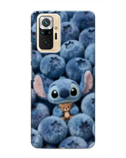 Чехол для Xiaomi Redmi Note 10 Pro с картинкой «Стич и голубика» Чехол для Xiaomi Redmi Note 10 Pro с картинкой «Стич и голубика»