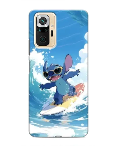 Чехол для Xiaomi Redmi Note 10 Pro с картинкой «Стич на волне» Чехол для Xiaomi Redmi Note 10 Pro с картинкой «Стич на волне»