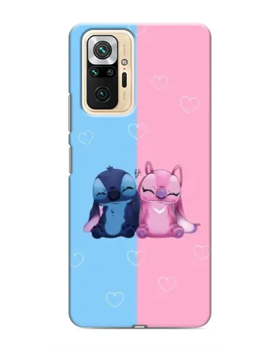 Чехол для Xiaomi Redmi Note 10 Pro с картинкой «Stitch и Angel Love» Чехол для Xiaomi Redmi Note 10 Pro с картинкой «Stitch и Angel Love»