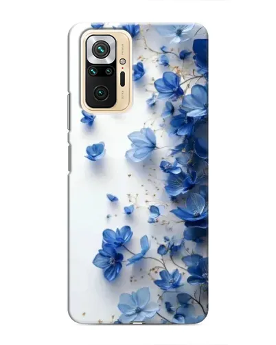 Чехол для Xiaomi Redmi Note 10 Pro с картинкой «Голубой цветочный каскад» Чехол для Xiaomi Redmi Note 10 Pro с картинкой «Голубой цветочный каскад»