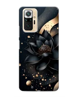 Чехол для Xiaomi Redmi Note 10 Pro с картинкой «Черный лотос»