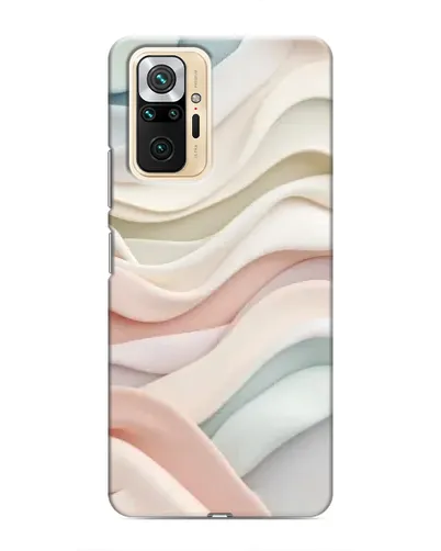Чехол для Xiaomi Redmi Note 10 Pro с картинкой «Пастельные нежные волны»