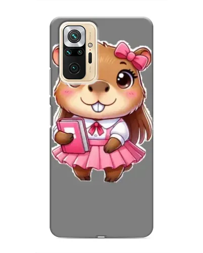 Чехол для Xiaomi Redmi Note 10 Pro с картинкой «Девочка капибара» Чехол для Xiaomi Redmi Note 10 Pro с картинкой «Девочка капибара»