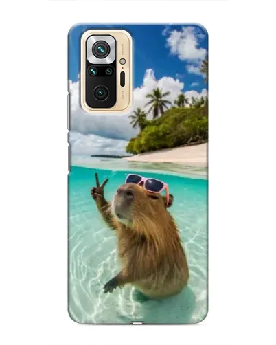 Чехол для Xiaomi Redmi Note 10 Pro с картинкой «Капибара на море» Чехол для Xiaomi Redmi Note 10 Pro с картинкой «Капибара на море»
