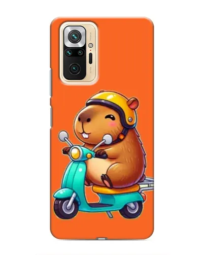 Чехол для Xiaomi Redmi Note 10 Pro с картинкой «Капибара на скутере» Чехол для Xiaomi Redmi Note 10 Pro с картинкой «Капибара на скутере»