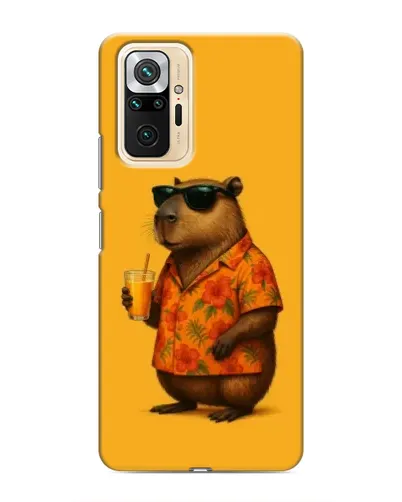 Чехол для Xiaomi Redmi Note 10 Pro с картинкой «Капибара на отдыхе» Чехол для Xiaomi Redmi Note 10 Pro с картинкой «Капибара на отдыхе»
