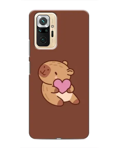 Чехол для Xiaomi Redmi Note 10 Pro с картинкой «Капибара с сердцем» Чехол для Xiaomi Redmi Note 10 Pro с картинкой «Капибара с сердцем»