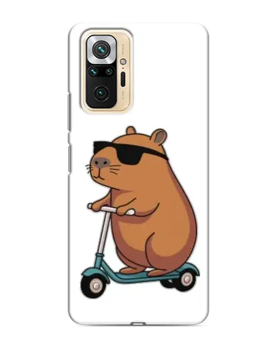 Чехол для Xiaomi Redmi Note 10 Pro с картинкой «Капибара на самокате» Чехол для Xiaomi Redmi Note 10 Pro с картинкой «Капибара на самокате»
